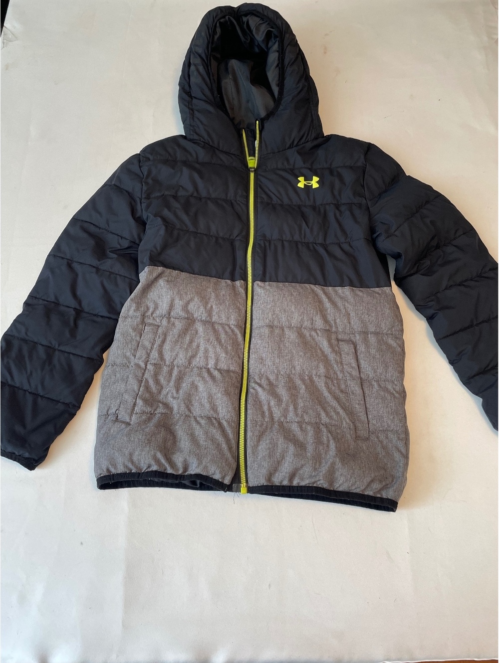 Under Armour Boys' ColdGear Hooded Puffer Jacket YLG